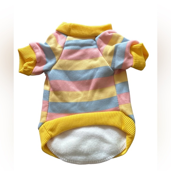 Striped Dog Coat - Picture 2 of 5